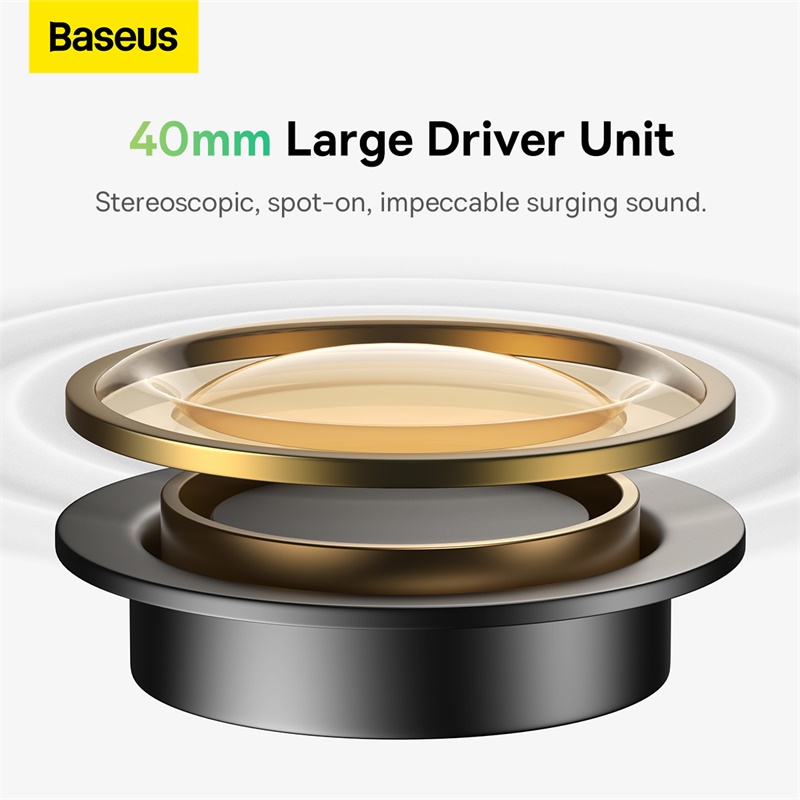 baseus 40 percent larger earphone