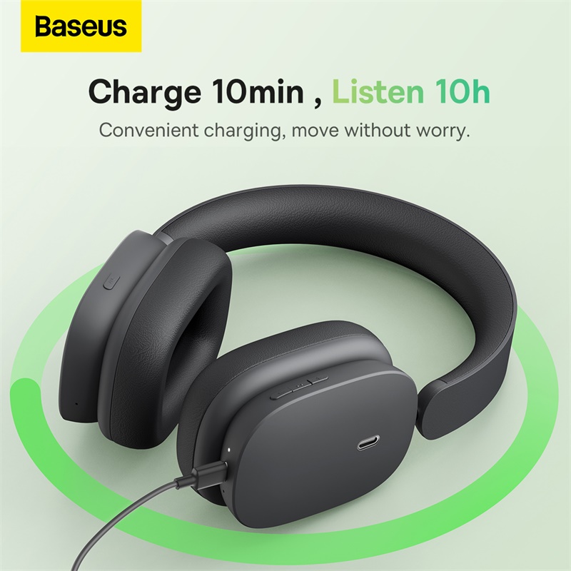 baseus earphone recharge time