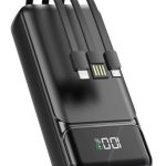 ASPOR A316 20000mAh 22.5W PD Power Bank with Built-in Cable