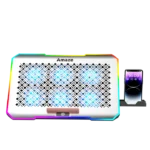 Amaze A500 Hexa Fans RGB Cooling Pad Laptop Stand - Image 4