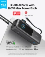 Anker Zolo Power Bank 165W 25k mAh A1659 Price In Pakistan - Image 2