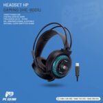 HP DHE-8001U Wired LED Headset - Image 4