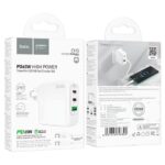 Hoco C115 Header PD65W 3-Port