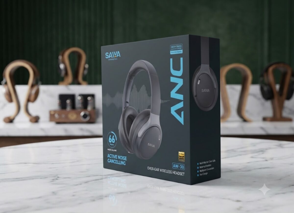 SAIYA WIRELESS HEADSET AW30 - Image 2